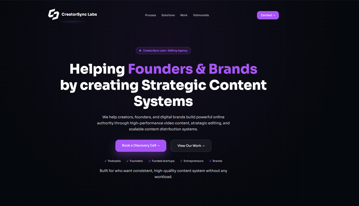 Creator Sync Labs